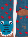 BOY'S TURQUOISE CROCODILE SOCKS