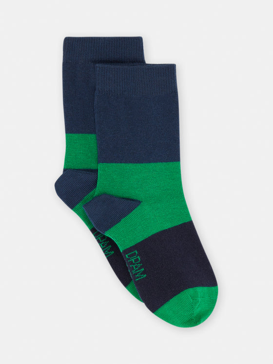 GREEN STRIPED SOCKS