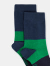 GREEN STRIPED SOCKS