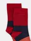 RED STRIPED SOCKS