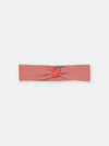 Pink blush headband with 3D strawberry motif