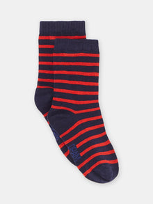  BOY RED STRIPED SOCKS