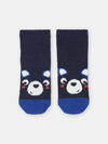 BABY BOY NAVY SOCKS WITH BEAR DESIGN