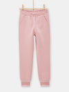 Girls old pink jogging suit