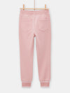 Girls old pink jogging suit