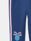 girls blue fleecelined pants