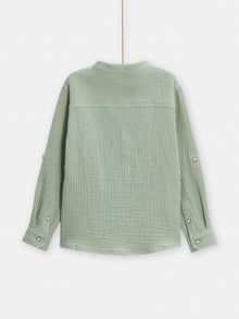  boys water green shirt