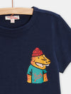 boys blue crocodile Tshirt