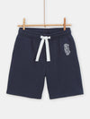 Boys navy Bermuda shorts