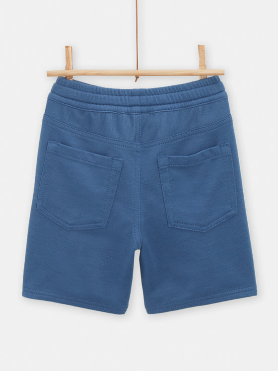 Boys blue Bermuda shorts