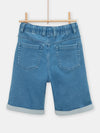 Boys Denim Bermuda Shorts