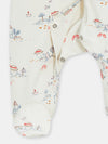 Sparrow Pattern Onesie