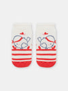 girls red bird socks