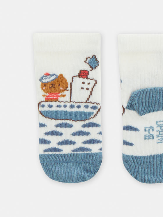 Little Cat Sailor Socks