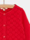 Red cardigan for GIRLs