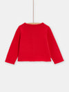 Red cardigan for GIRLs