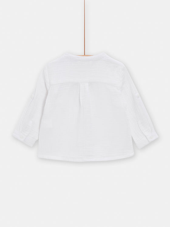 White shirt for babyboys