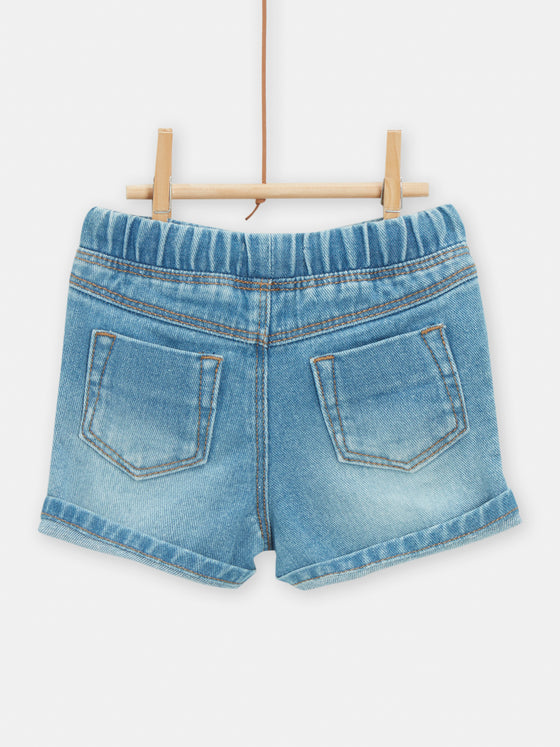 Denim shorts for BOYs