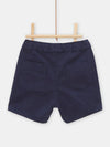 Navy Bermuda shorts for BOYs