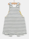 Short striped overalls for BOYs