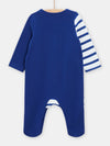 Blue cat romper for BOY