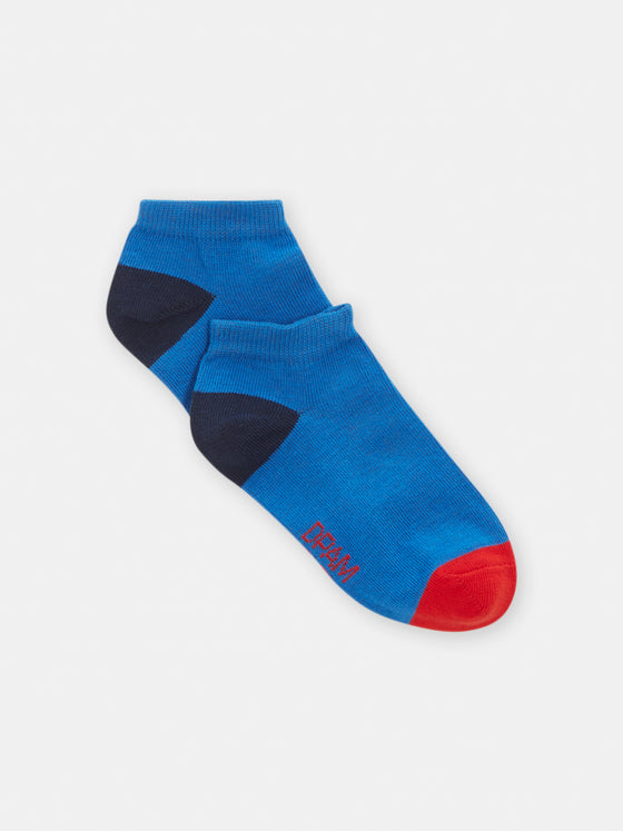 Boys Blue Ankle Socks