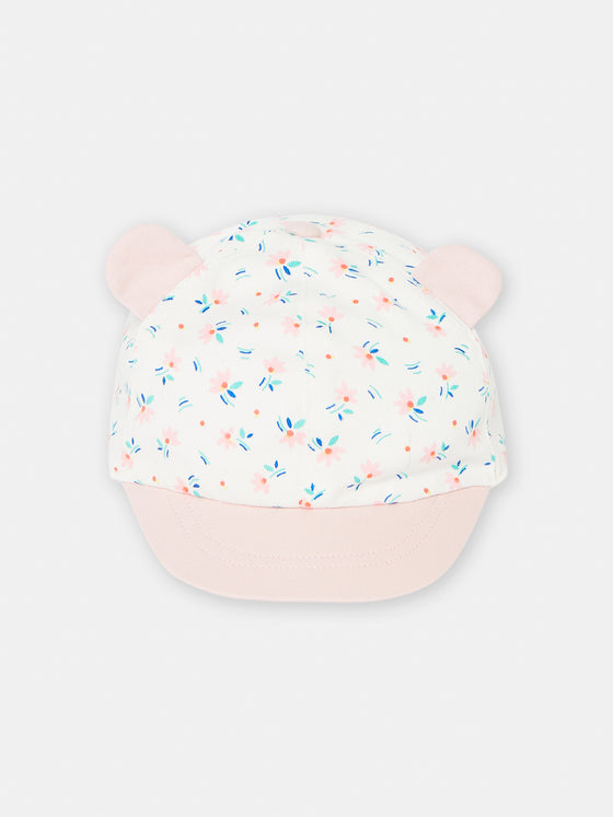 Baby hat off white