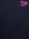 Girls top jogging navy