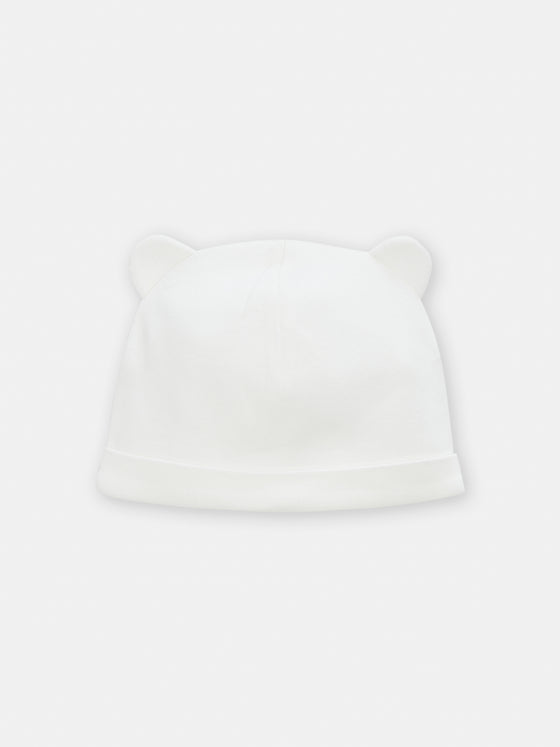 Birth bonnet white