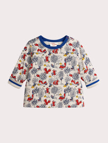  Baby Boy Fox Animation Reversible T-Shirt