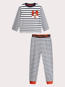  Blue Striped pyjamas for boys