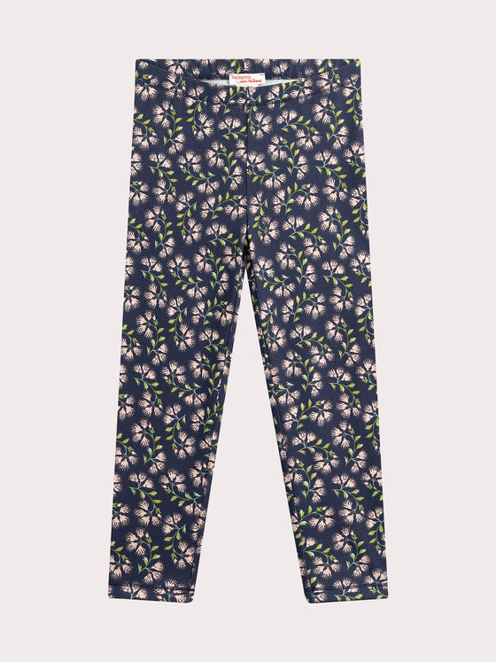 Floral printed leggings for girls