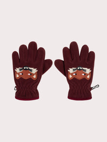  Dark burgundy GLOVES