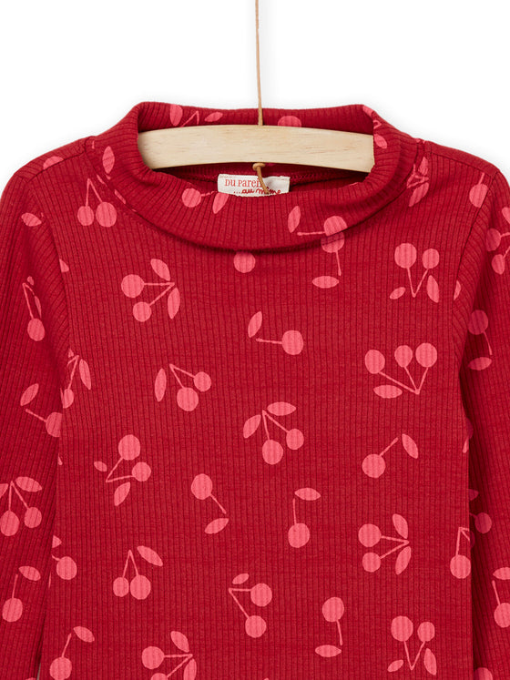 CHERRY PRINT UNDERSHIRT