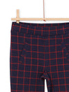 BLUE AND RED CHECKERED SOFT PANTS