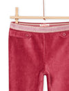 SOFT PINK VELVET PANTS