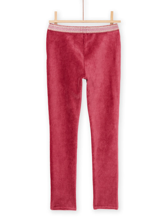 SOFT PINK VELVET PANTS