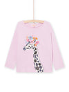 GIRAFFE ANIMATION LONG SLEEVE T-SHIRT