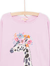 GIRAFFE ANIMATION LONG SLEEVE T-SHIRT