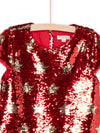 REVERSIBLE SEQUIN DRESS