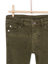 KHAKI CANVAS PANTS