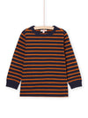 LONG SLEEVE STRIPED T-SHIRT