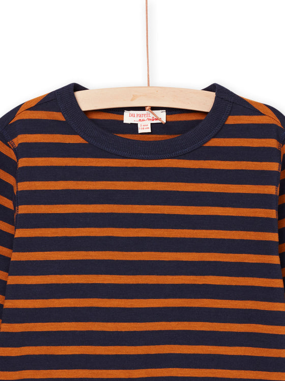 LONG SLEEVE STRIPED T-SHIRT