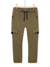 KHAKI CARGO PANTS