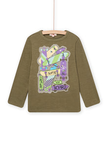  KHAKI LONG SLEEVE T-SHIRT