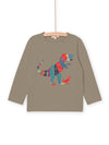 LONG SLEEVE DINOSAUR T-SHIRT