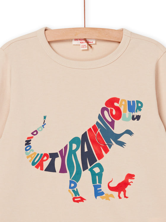 LONG SLEEVE DINOSAUR T-SHIRT