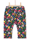 FLOWER PRINT JOGGING BOTTOMS