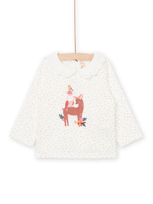  BLOUSE WITH DEER PRINT