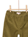 KHAKI CORDUROY PANTS